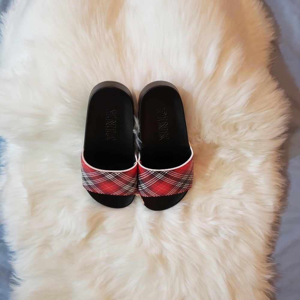 Pink Victoria secret sandals